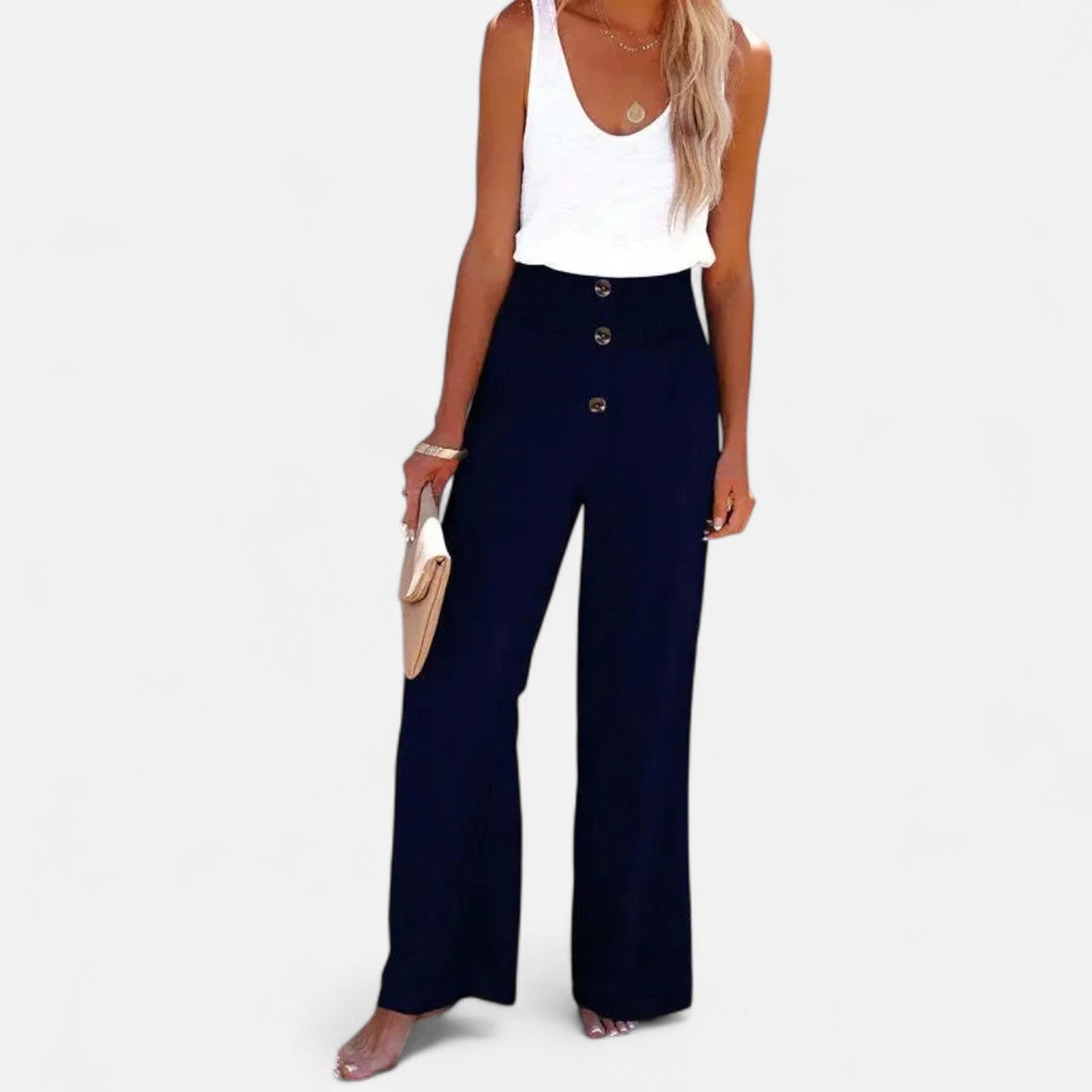 Ancient World | Women's Linen Pants – Summer Lightness, Timeless Structure