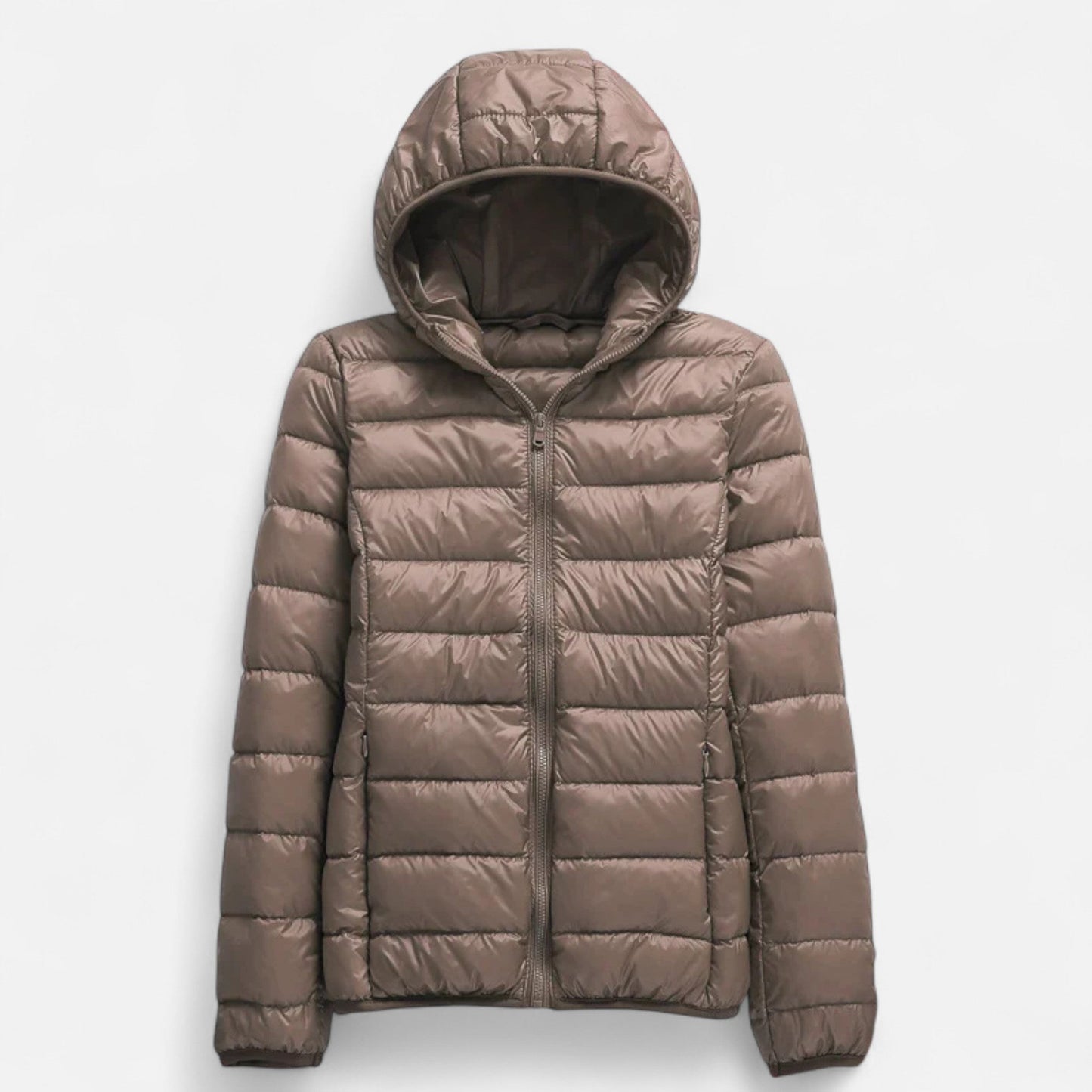 Ancient World | Elegant Women's Lightweight Hooded Down Jacket