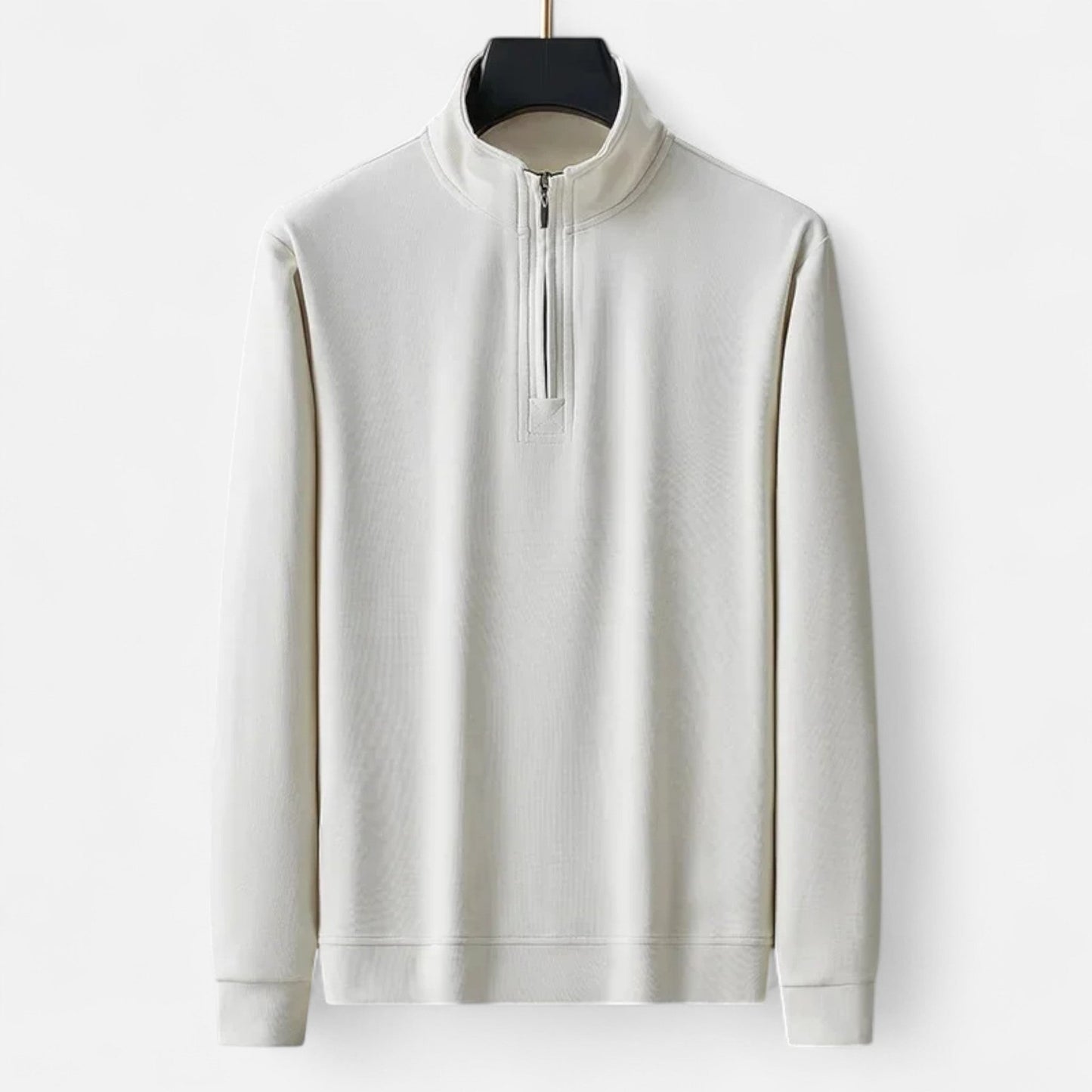 Ancient World | Lightweight Half-Zip Cotton Sweater Men