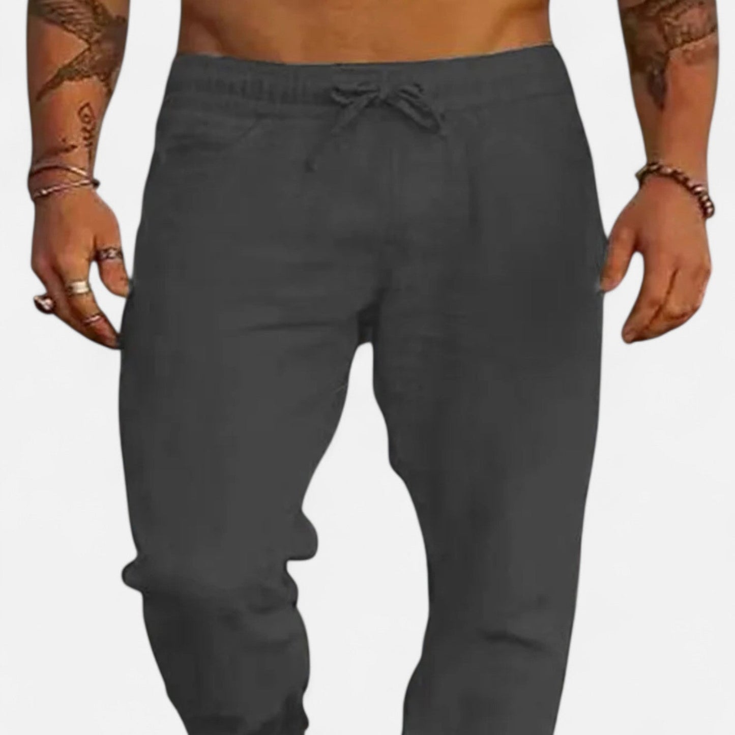 Ancient World | Men's Linen Pants – Summer Comfort, Effortless Elegance