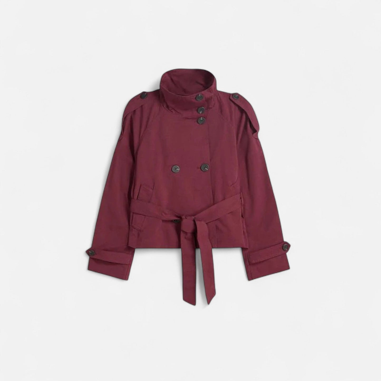 Ancient World | Women's Short Belted Trench Coat