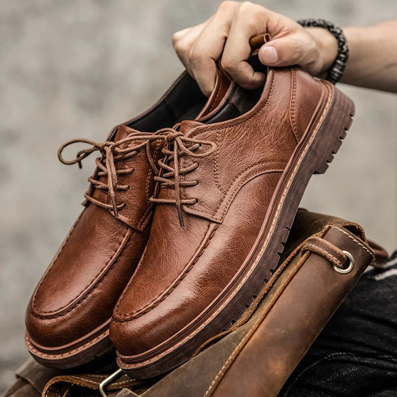Dominic | Elegant leather shoes for men made of high-quality leather