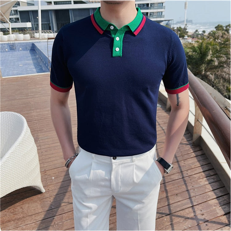Tomke | Men's Casual Polo Shirt for Summer, Breathable and Comfortable