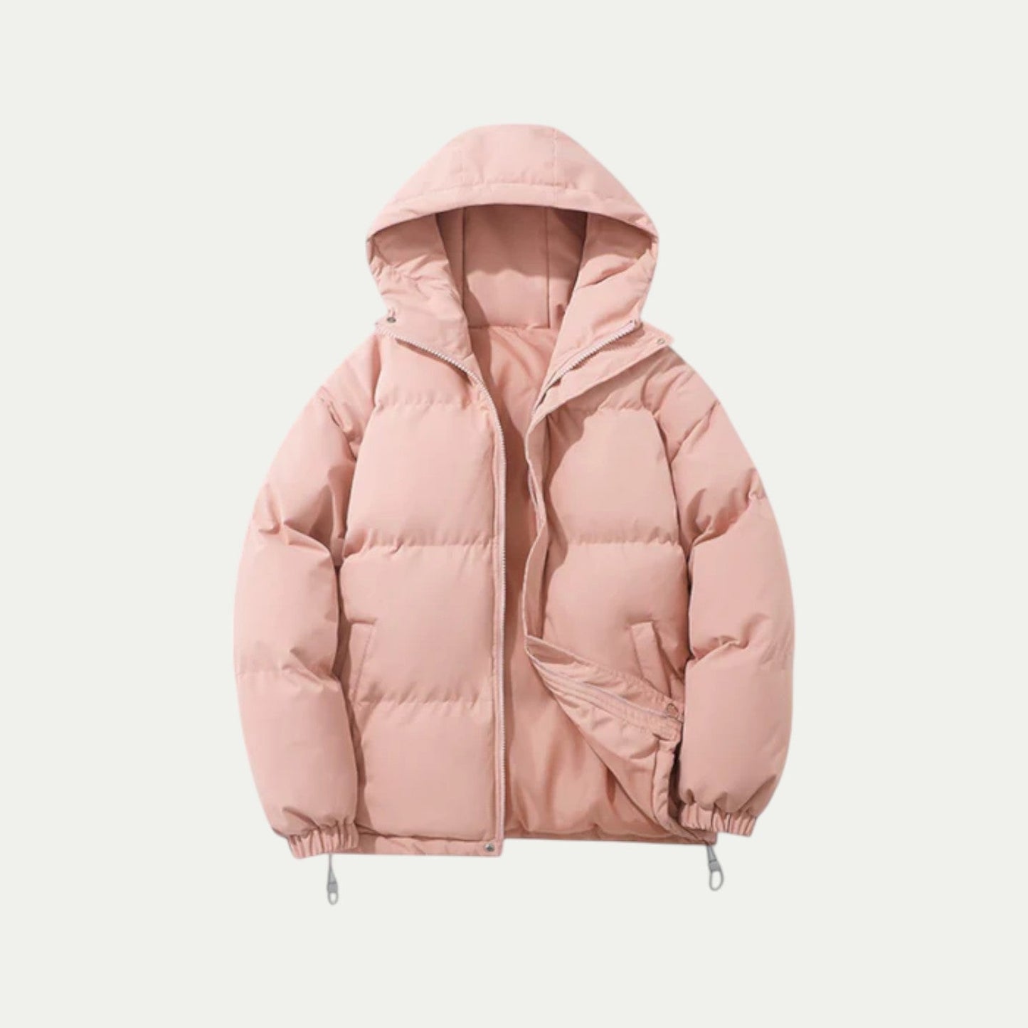 Waterproof Down Hooded Puffer Winter Jacket