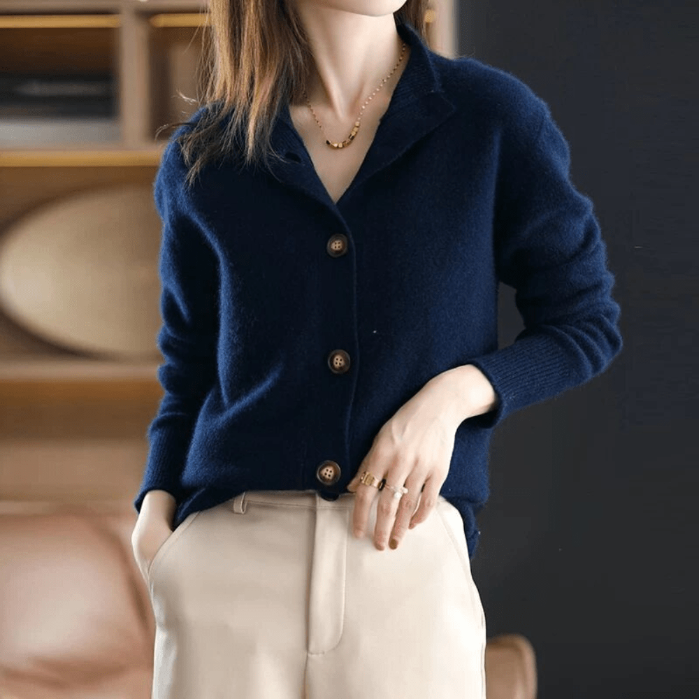 Annie | Cashmere knit vest