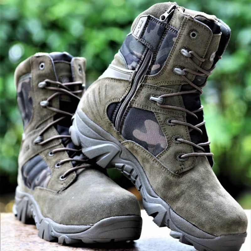 Tactical military boots for men