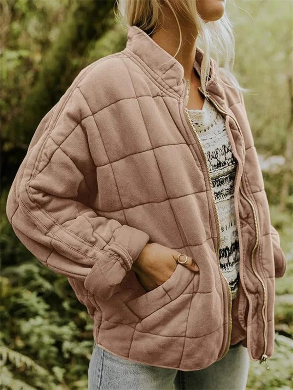 Women’s Oversized Quilted Jacket | Casual