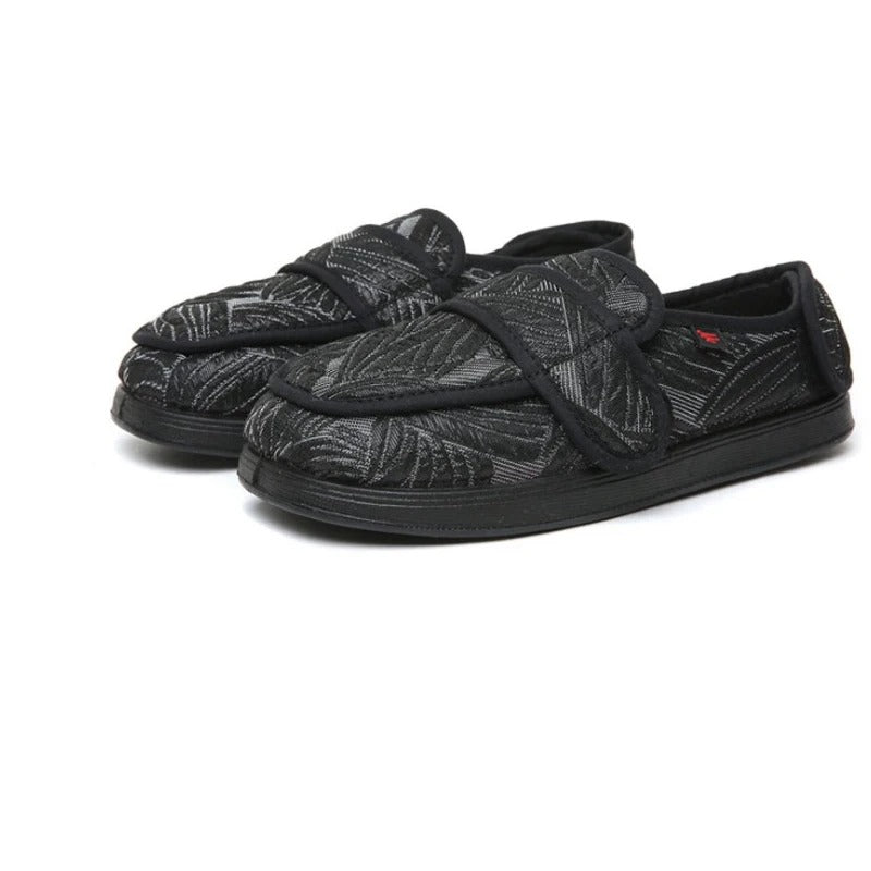 Fleura™ | Adjustable Diabetes Slippers – Wide & Comfortable