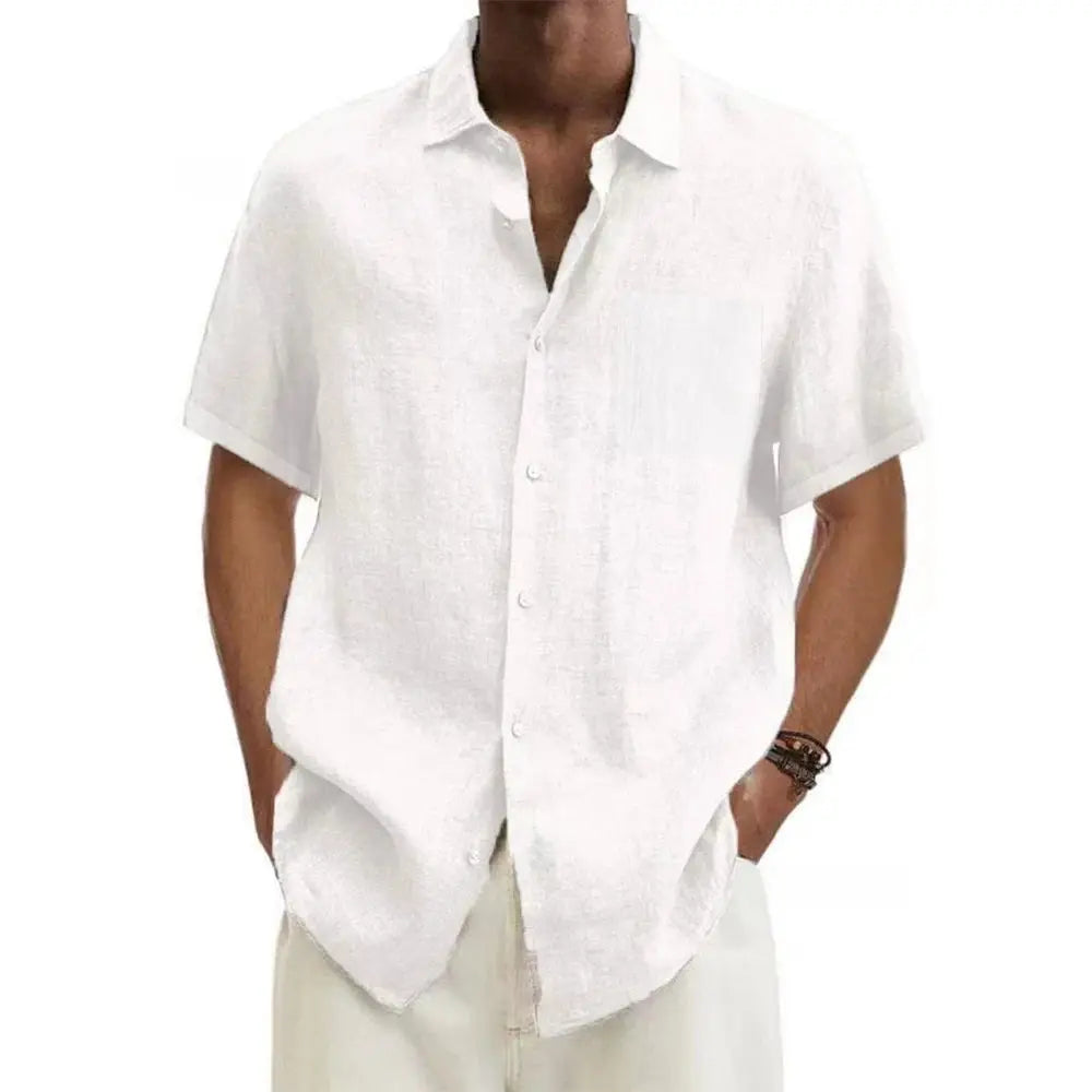 Antwerp linen shirt (short sleeves)