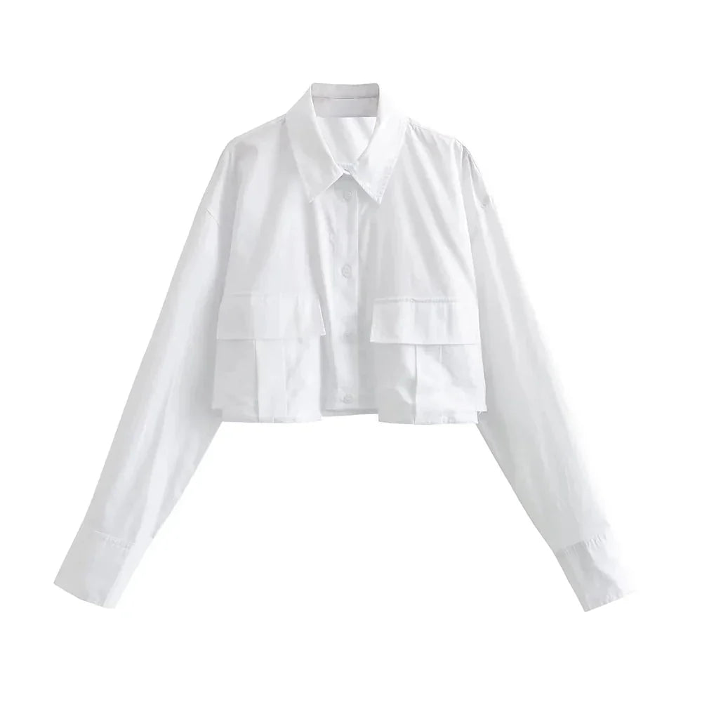 Arttu | Comfortable Cropped Shirt for Women