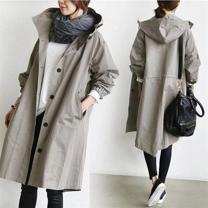 Freya | Rain Parka Trenchcoat