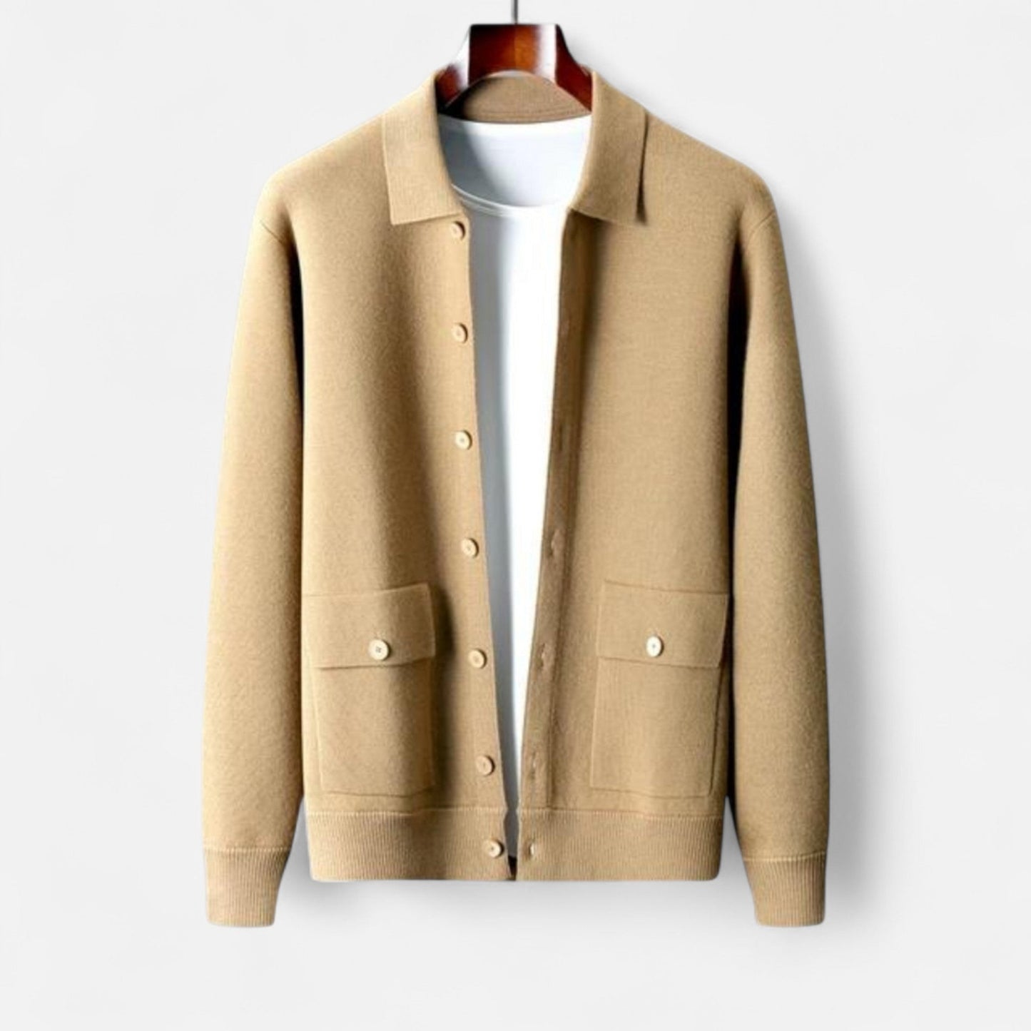 Ancient World | Men's Cardigan Timeless Elegance Premium