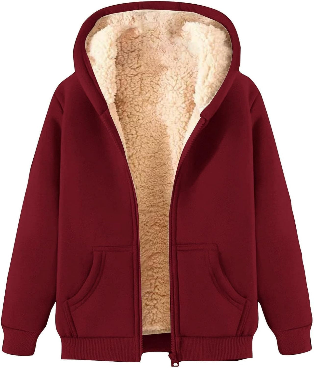 Trijnie - Soft and warm fleece hoodie for women