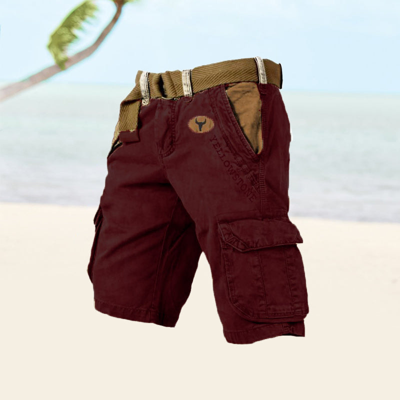 Men's Tactical Cargo Shorts Durable Utility Pockets For Outdoor Pros All Day Comfort