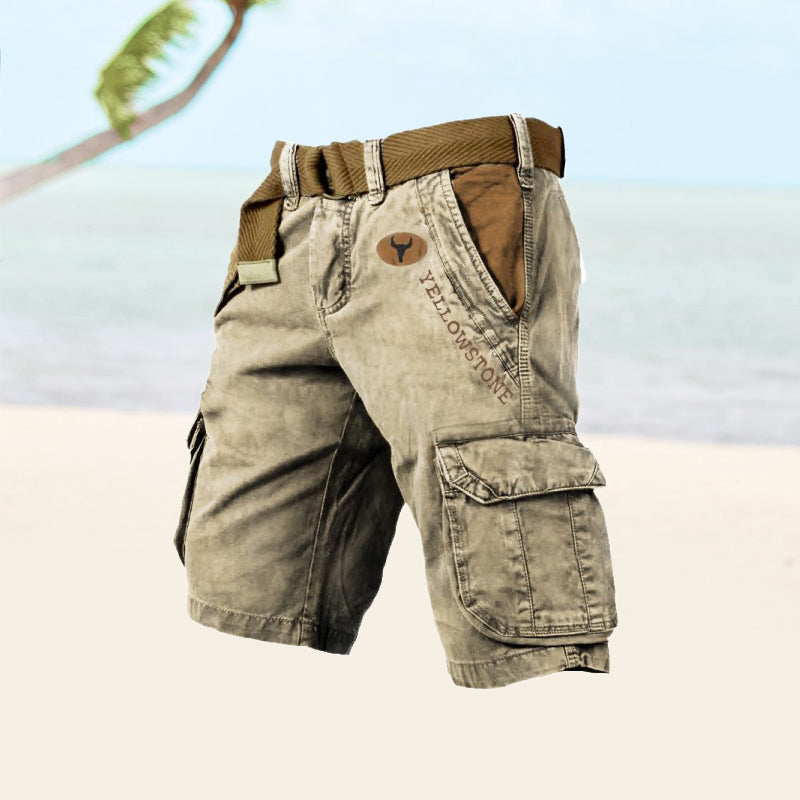 Men's Tactical Cargo Shorts Durable Utility Pockets For Outdoor Pros All Day Comfort