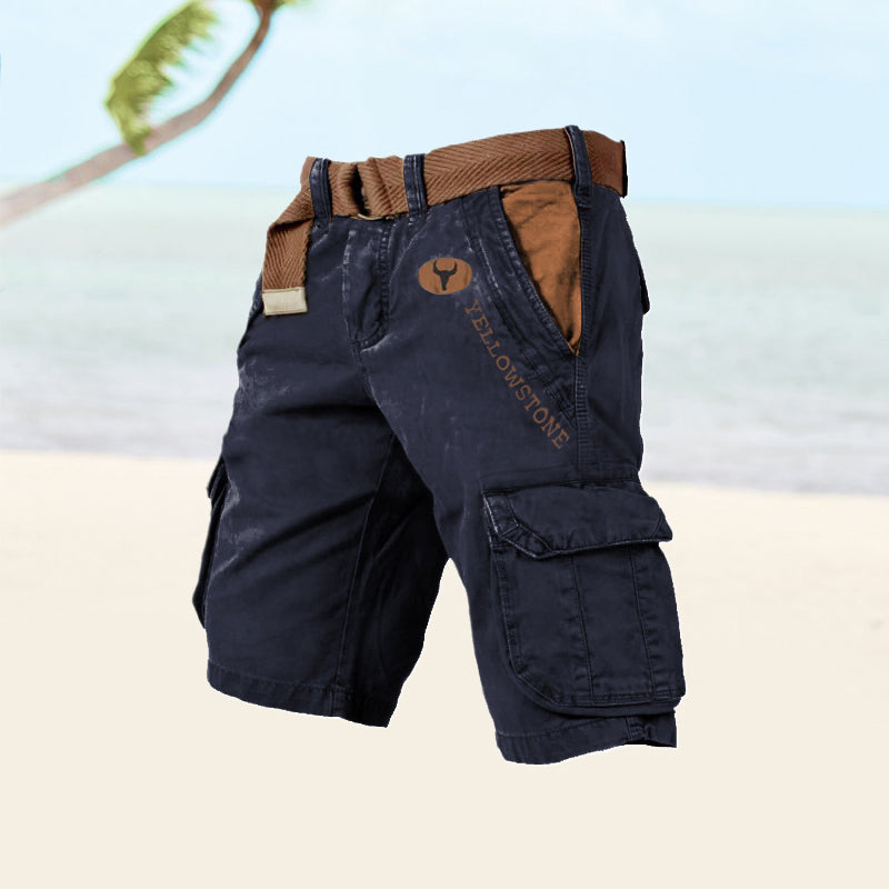 Men's Tactical Cargo Shorts Durable Utility Pockets For Outdoor Pros All Day Comfort