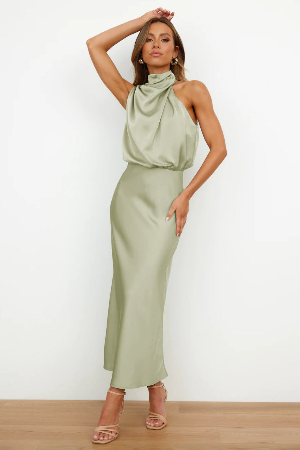 Lena Satin Evening Dress For Women Timeless Versatile Gown For All Occasions Elegant Premium Satin