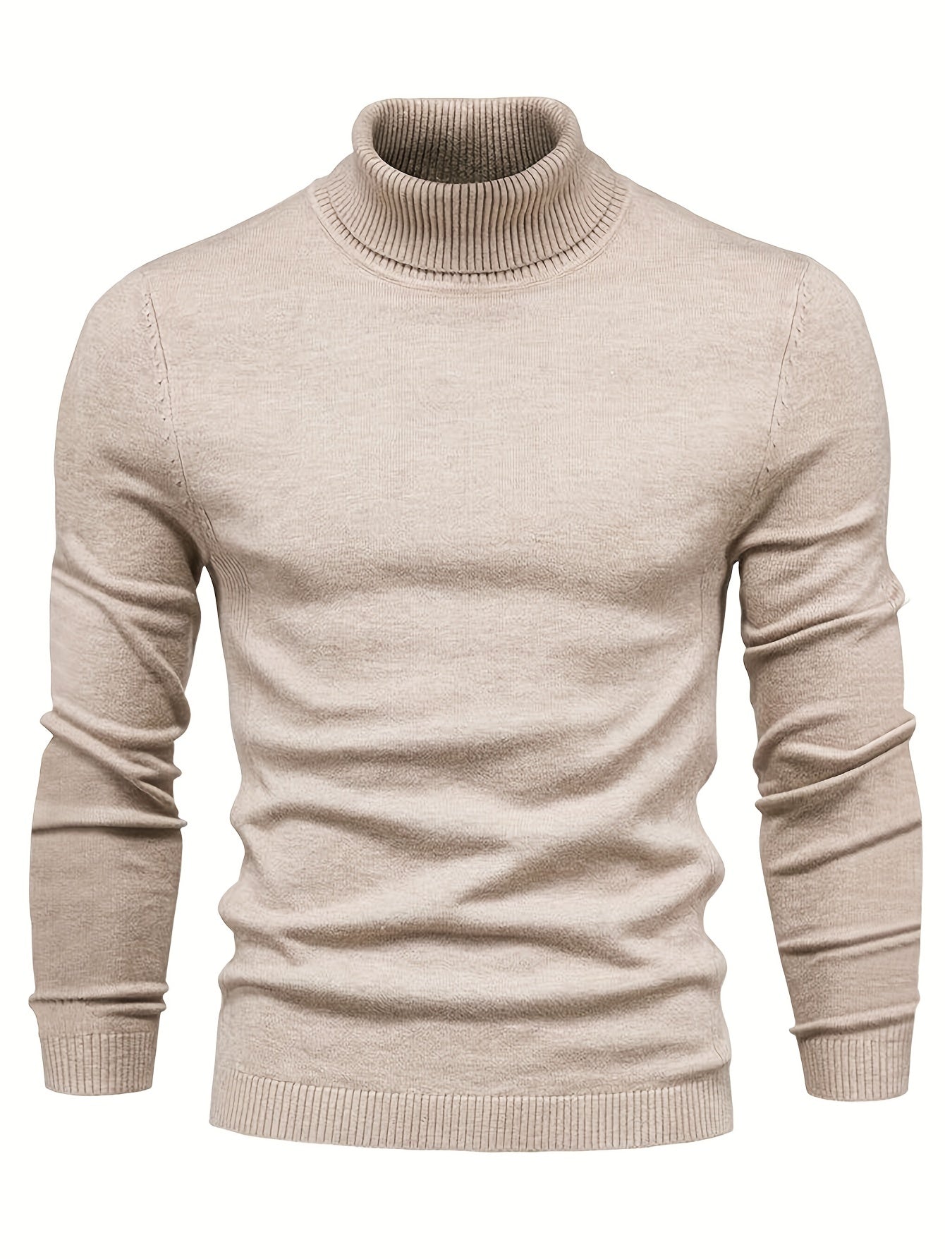 Lars Turtleneck Sweater For Cold Days Soft Stretch Knit For Cozy Everyday Wear Warmth