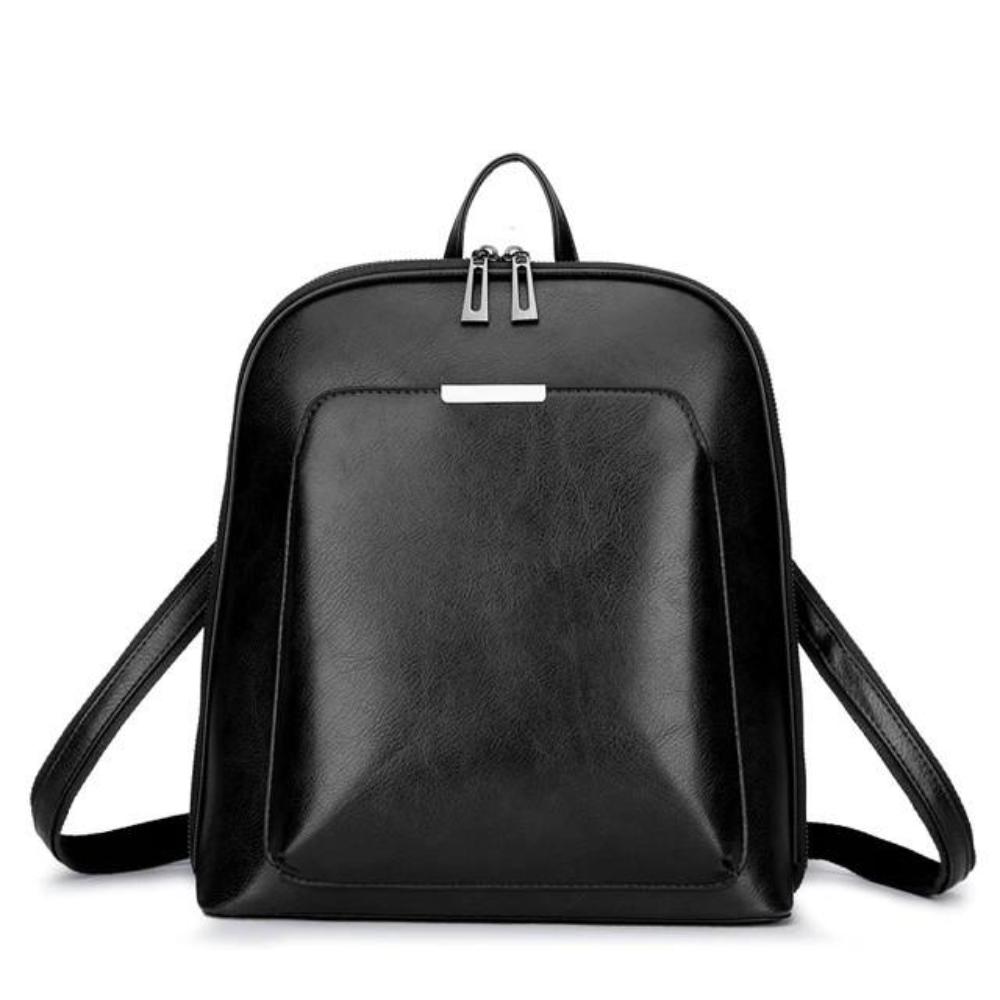 TrendAura Amanda Vegan Leather Backpack - Sleek Design, Spacious Interior, Adjustable Straps