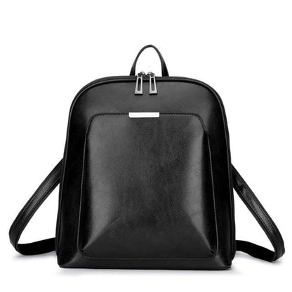 TrendAura Amanda Vegan Leather Backpack - Sleek Design, Spacious Interior, Adjustable Straps