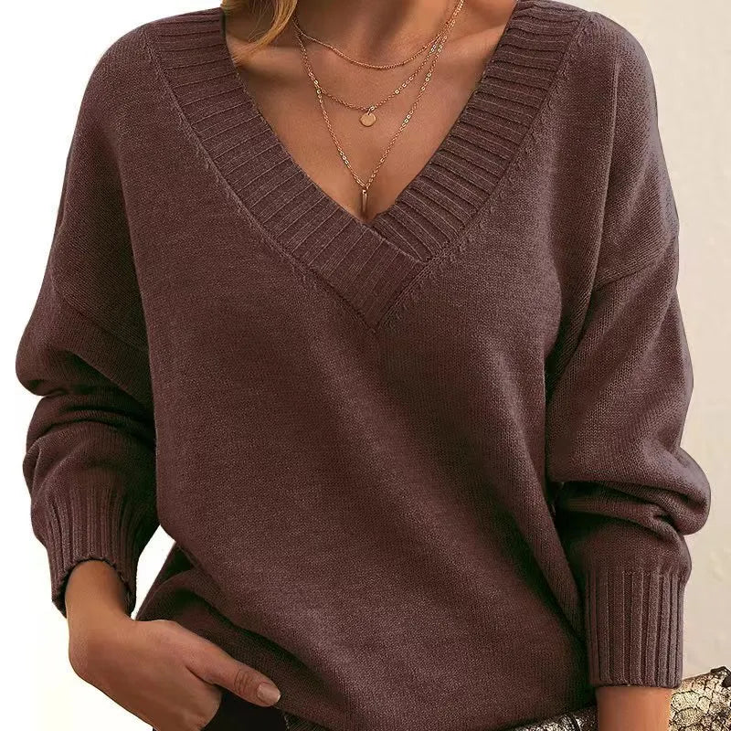 Omio Pullover For Women Classic Sweater Soft Knit Comfort And Elegant Design For Everyday Wear