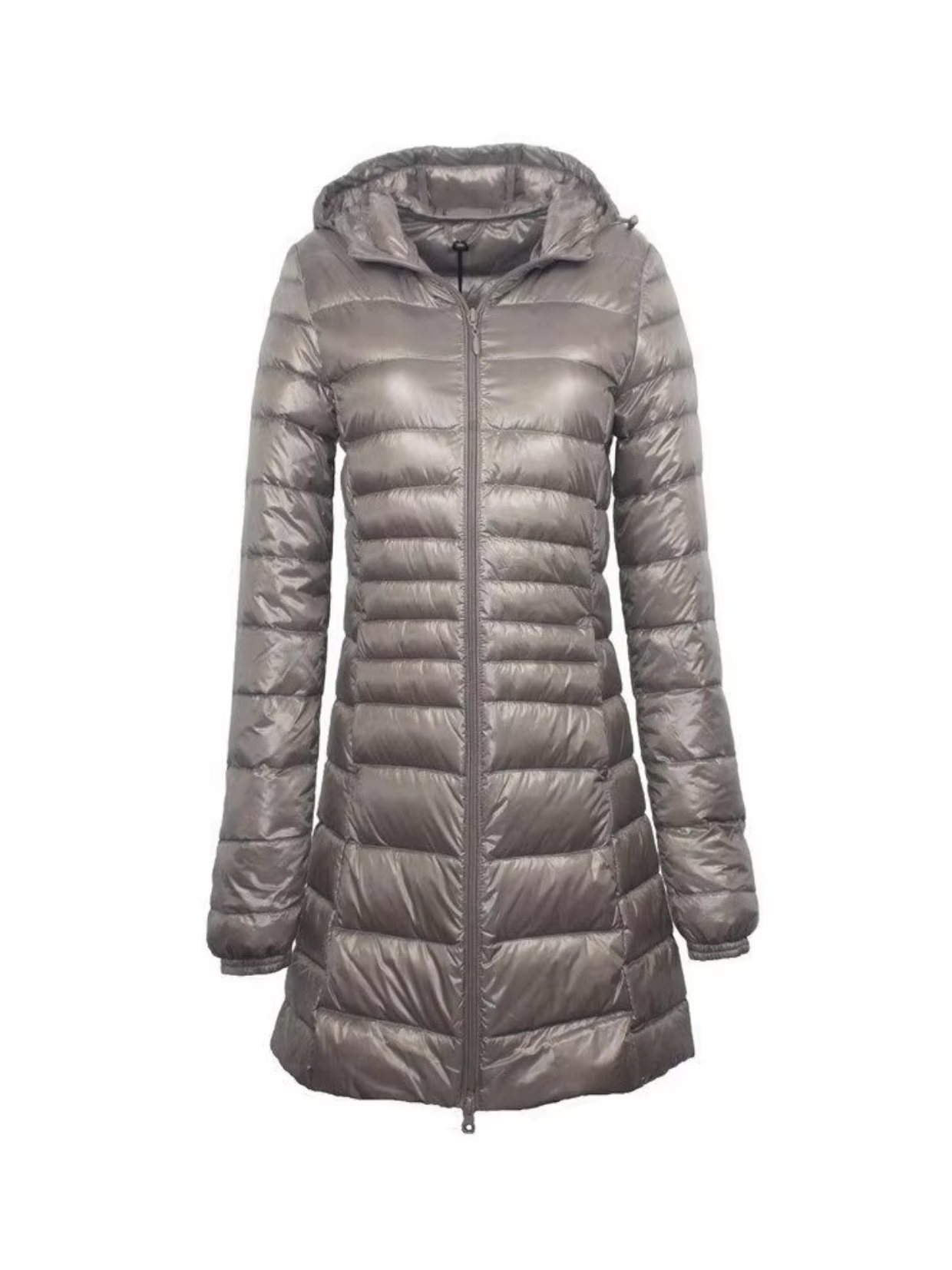 Tatiana | Long Hooded Down Jacket for Women — Warmth & Elegant Style