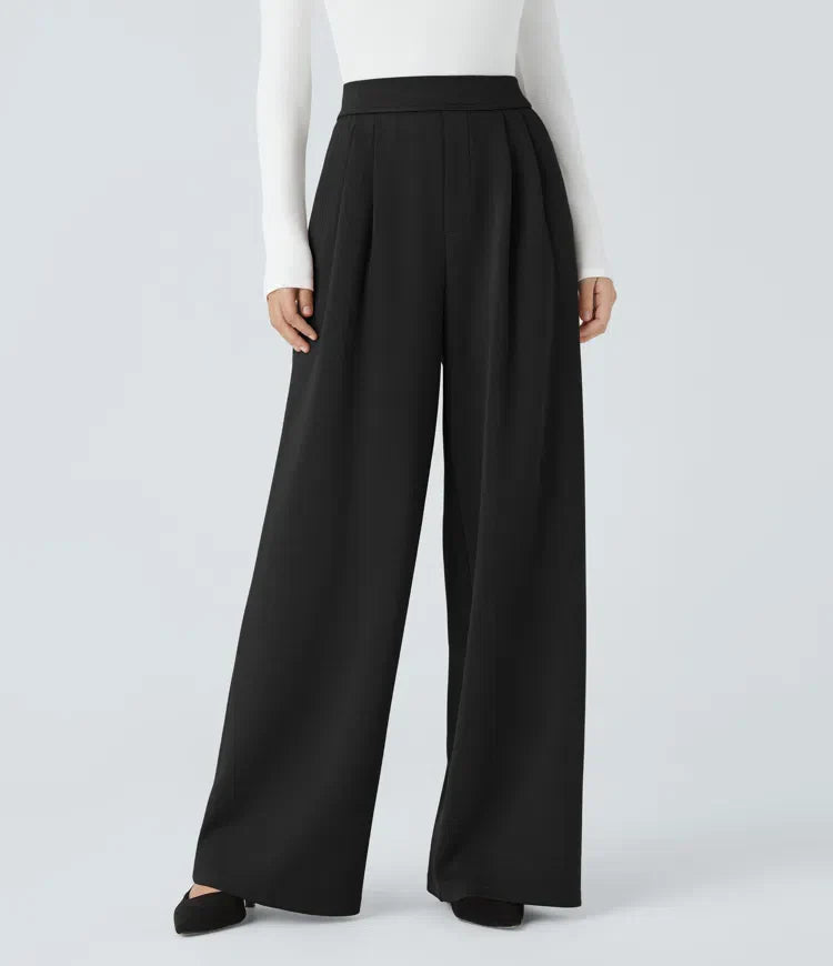 Marit High Waist Pants For Women Classic Elegant Fit With All Day Comfort Ideal For Office And Everyday Wear