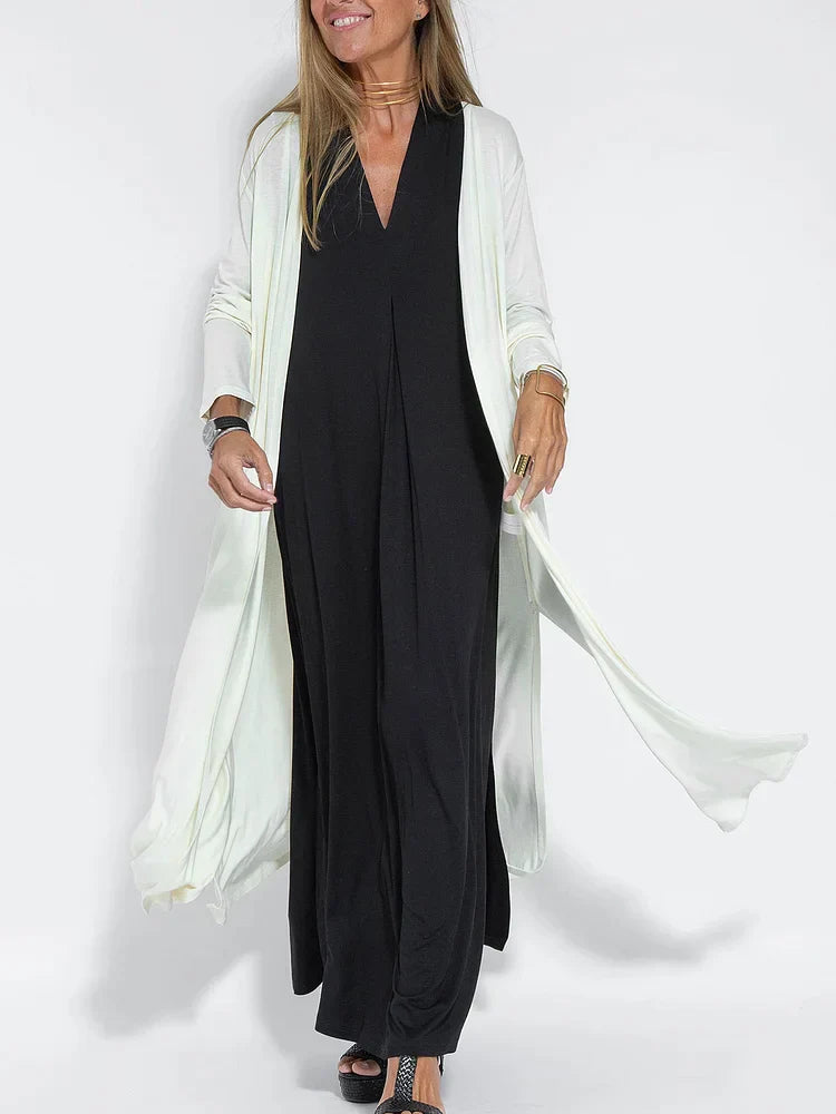Nina Elegant Vest For Women Modern Cut Soft Comfort Solid Color Versatile Wardrobe Essential