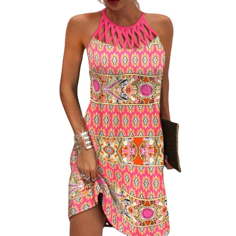 Solange | Elegant Printed Dress – Chic and Modern Style