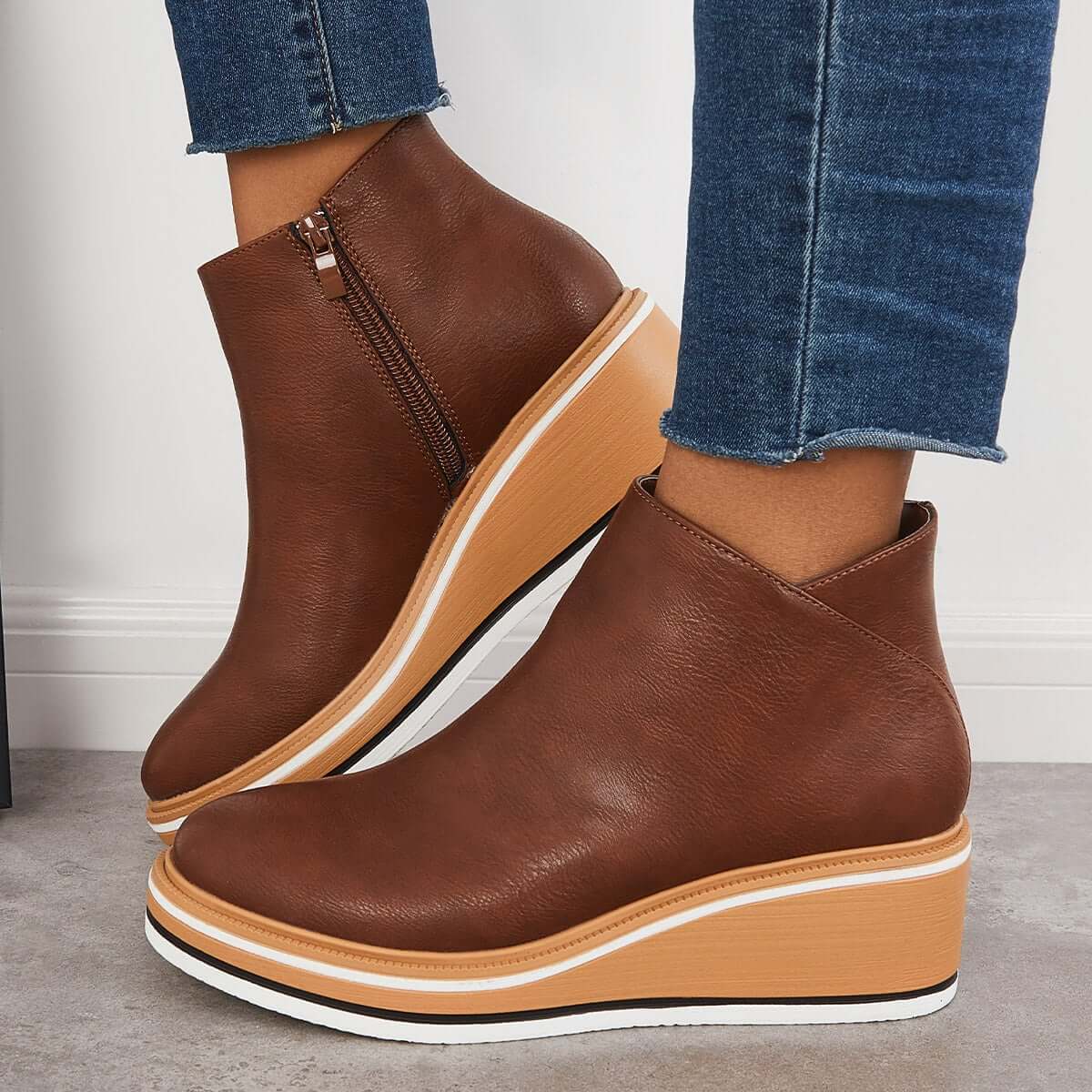 Eva | Trendy Platform Boots