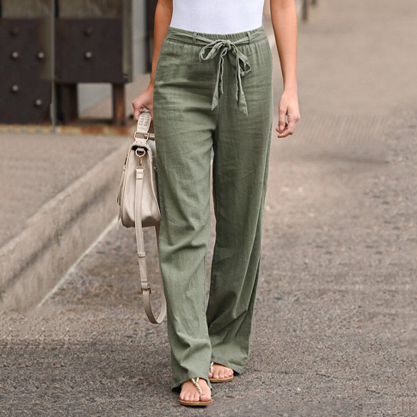 Florence - Linen pants for women