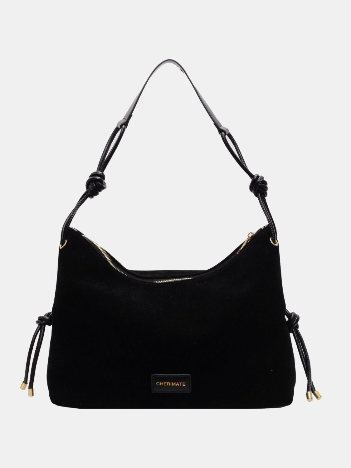 Large Suede Handbag For Modern Style Enthusiasts With Spacious Compartments And Luxurious Texture