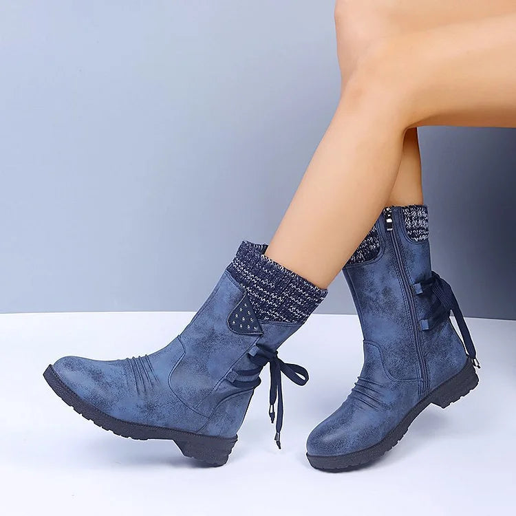 Norvella Waterproof Winter Boots For Women With Arch Support And Non Slip Sole For All Day Comfort