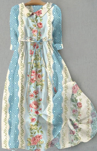 Ilse - Vintage floral dress