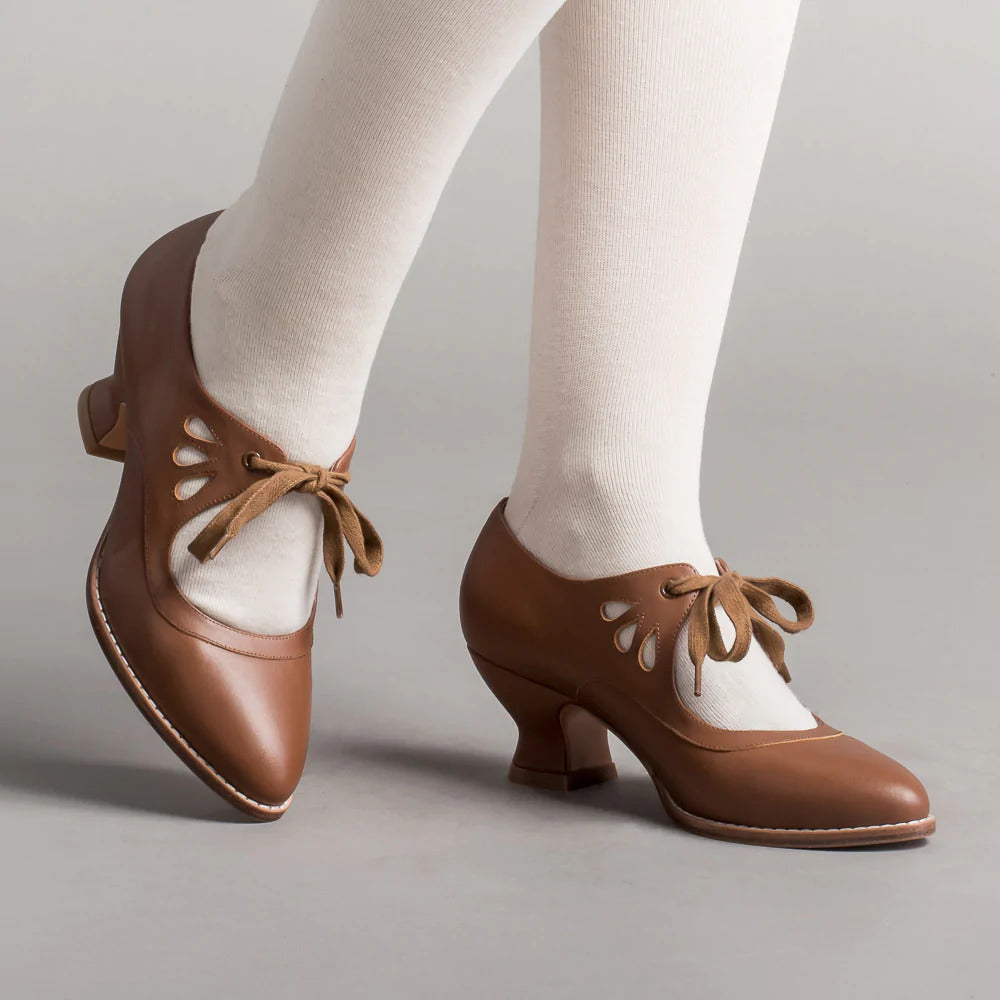 Women’s Vintage Lace-Up Shoes | Heeled
