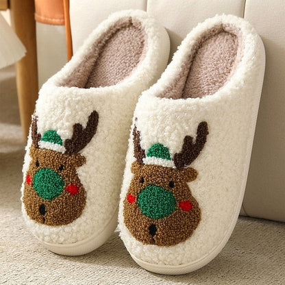 Women's Christmas Slippers | Fluffy