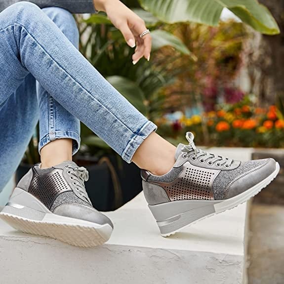Women's Orthopedic Sneakers | Wedge Heel Comfort