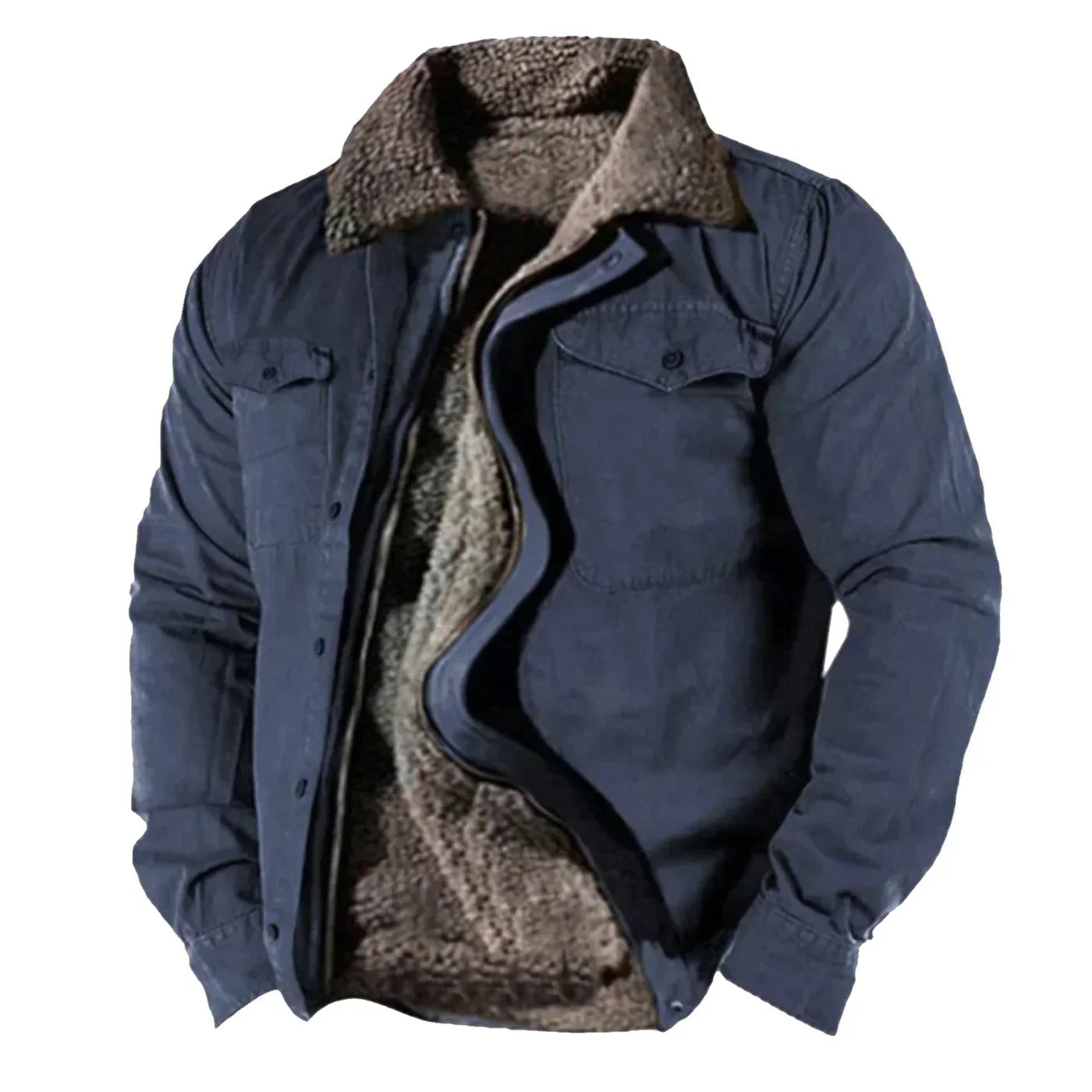 Manuelito Men's Winter Jacket Lined For Ultimate Warmth And Urban Style For City Dwellers