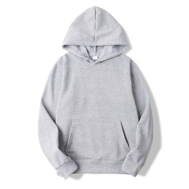 Eloura-Moda | Solid Color Hoodie Made of Cotton for Women