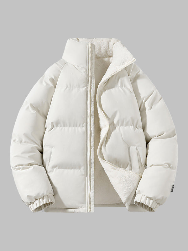 Eloura-Moda | Fleece-lined puffer jacket