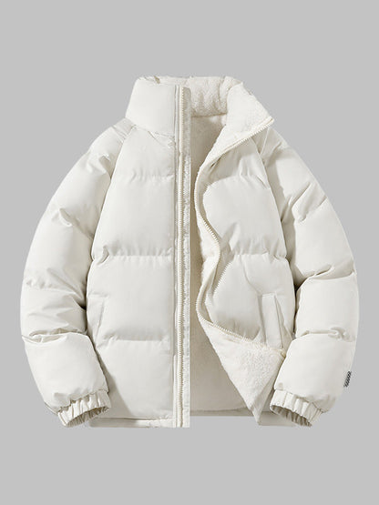 Eloura-Moda | Fleece-lined puffer jacket