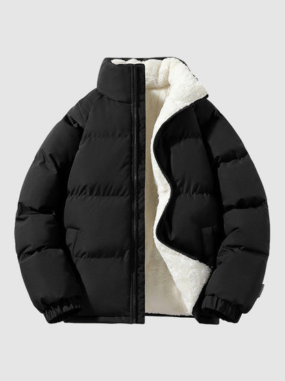 Eloura-Moda | Fleece-lined puffer jacket