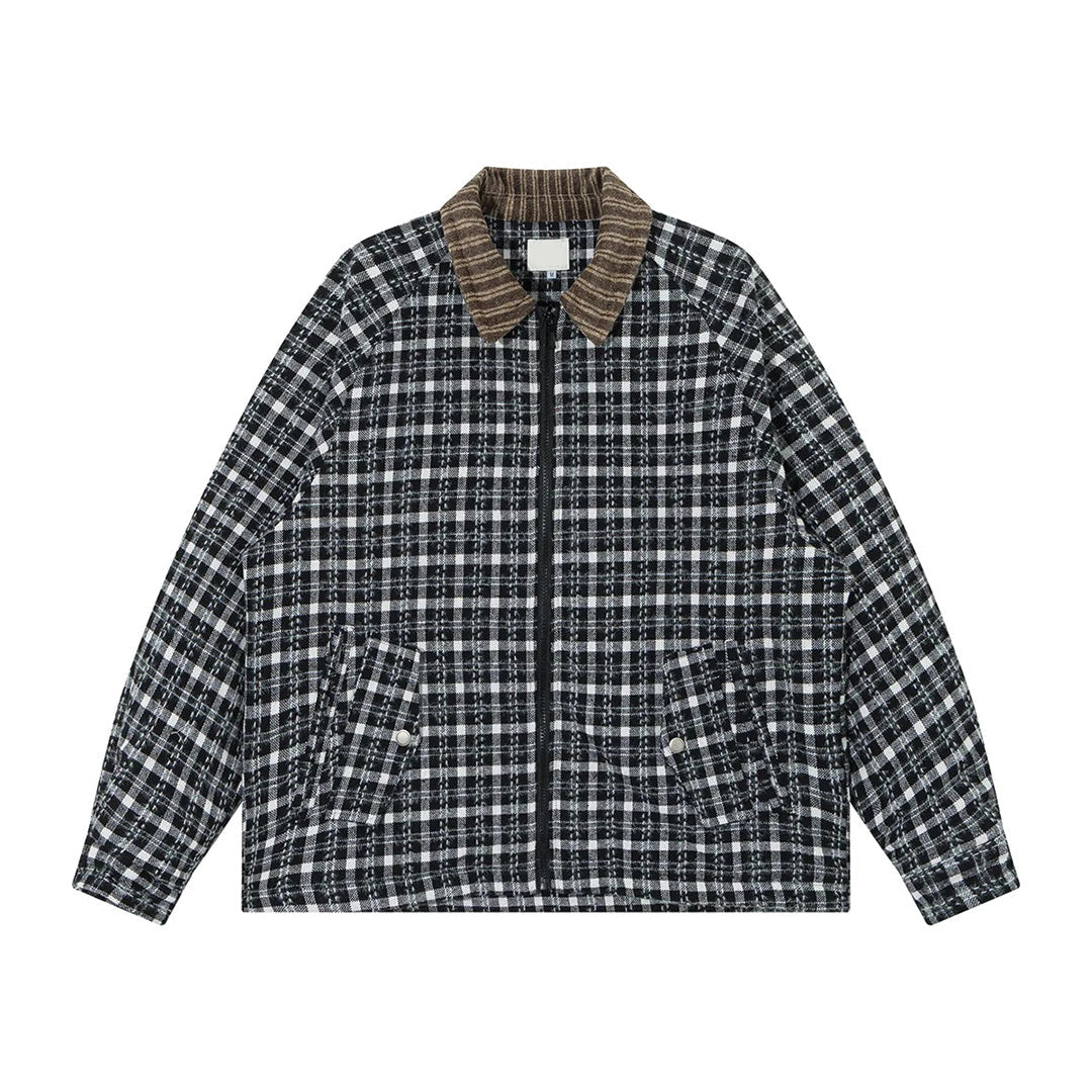 Plaid Work Jacket