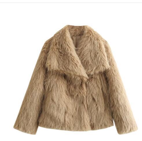 Thick Winter Coat For Casual Elegance Soft Spandex Blend Modern Cut Everyday Wear For Women