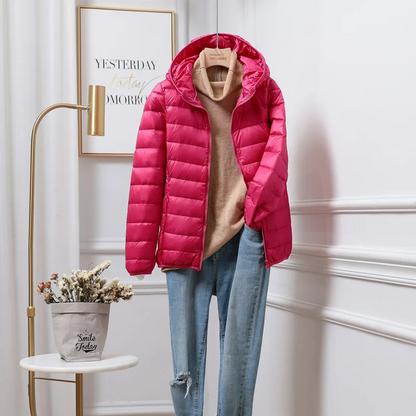 Women’s Hooded Puffer Jacket | Stylish Outerwear