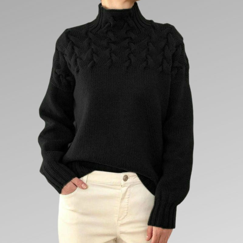 Box - Turtleneck sweater - elegance and warmth