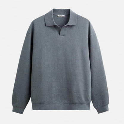 Ancient World | Men's Long Sleeve Polo Heritage Style