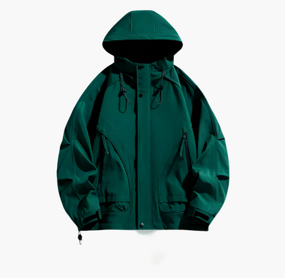Mens Outdoor Windbreaker Jacket Lightweight Waterproof Breathable For Everyday Active Wear