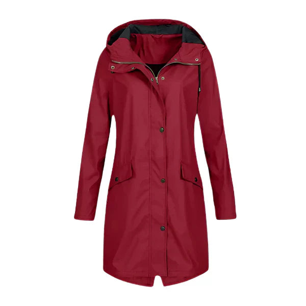 Women's Waterproof Raincoat | With Hood