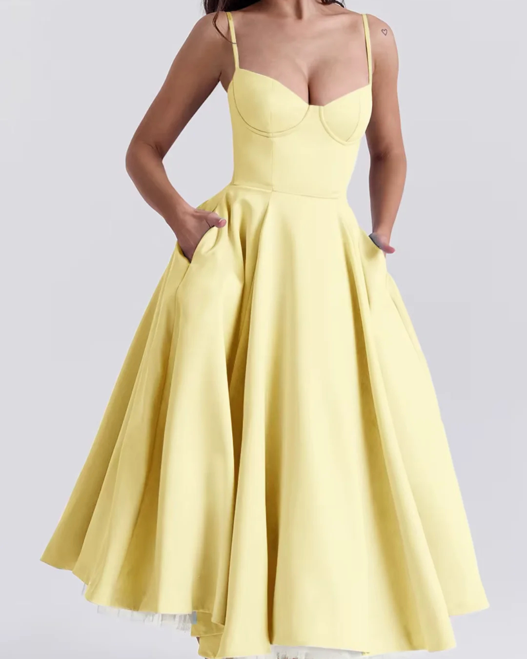 Mily Airy Summer Dress With Corset Detail For Women Trendy Versatile Beach To Evening Outfit